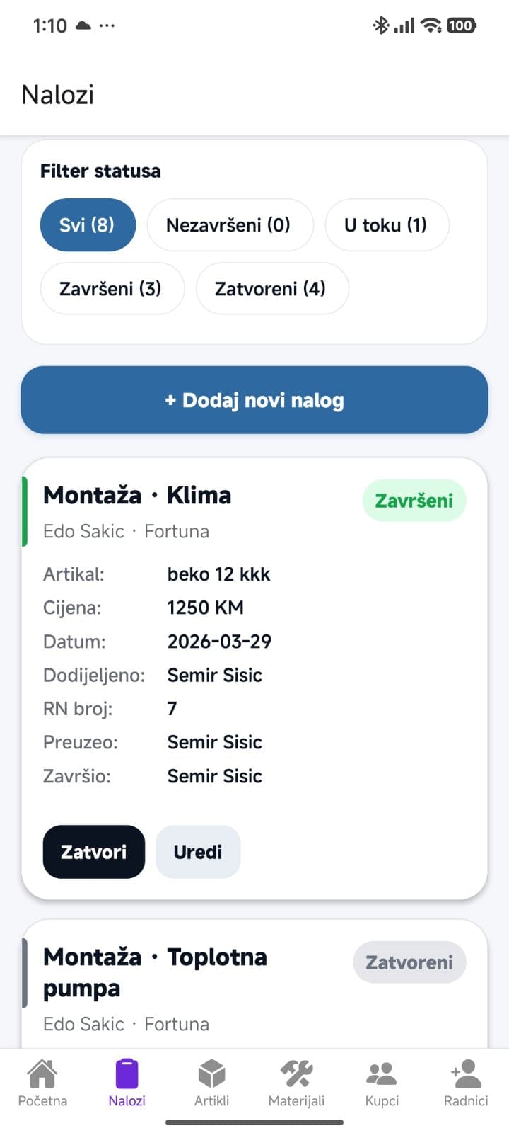 EM Electronics interna web i mobilna platforma pregled 5